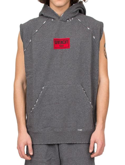 givenchy sleeveless hoodie